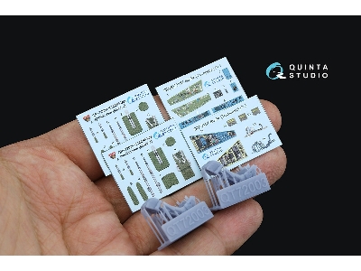 Sukhoi Su-34 - Interior 3d Decal With 3d-printed Parts (For Trumpeter Kits) - image 3