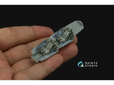 Sukhoi Su-27 Ub - 3d-printed & Coloured Interior On Decal Paper With 3d-printed Resin Part (For Trumepter Kits) - image 5
