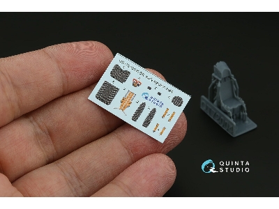 Sukhoi Su-25 - 3d-printed & Coloured Interior With 3d-printed Parts (For Zvezda Kits) - image 6