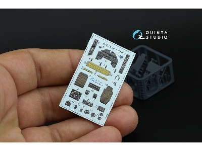 Sukhoi Su-2 - 3d-printed & Coloured Interior With 3d-printed Resin Parts (For Icm Kits) - image 3