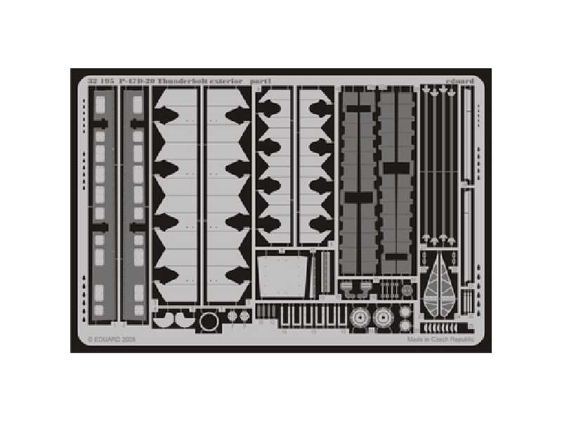 P-47D-20 exterior 1/32 - Trumpeter - image 1