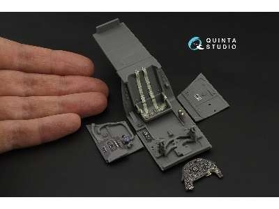 Messerschmitt Bf 109 G-5 / G-6 - 3d-printed & Coloured Interior (For Airfix Kits) - image 5