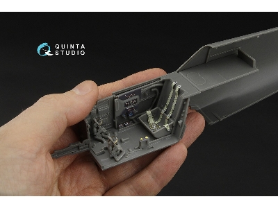 Messerschmitt Bf 109 G-5 / G-6 - 3d-printed & Coloured Interior (For Airfix Kits) - image 7