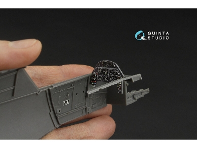 Messerschmitt Bf 109 G-5 / G-6 - 3d-printed & Coloured Interior (For Airfix Kits) - image 8