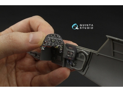 Messerschmitt Bf 109 G-5 / G-6 - 3d-printed & Coloured Interior (For Airfix Kits) - image 9