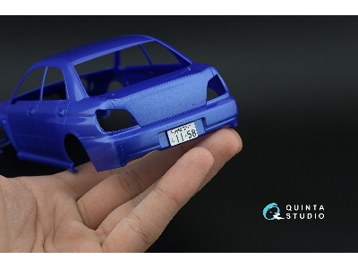 Subaru Impreza Wrx Sti Gdb Bugeye - 3d-printed & Coloured Interior (For Tamiya Kits) - image 9