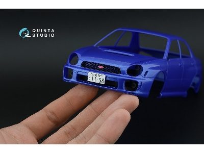 Subaru Impreza Wrx Sti Gdb Bugeye - 3d-printed & Coloured Interior (For Tamiya Kits) - image 10