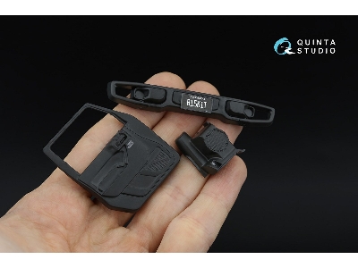 Jeep Wrangler Rubicon 2-door 10th Ann. Edition - 3d-printed & Coloured Interior (For Meng Kits) - image 6