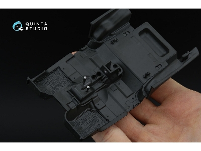 Jeep Wrangler Rubicon 2-door 10th Ann. Edition - 3d-printed & Coloured Interior (For Meng Kits) - image 8