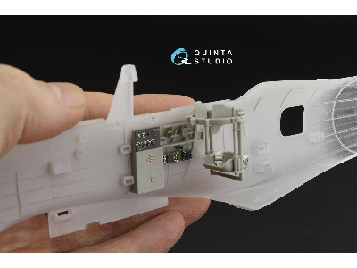 Sbd Dauntless Family Rear Cockpit - 3d-printed & Coloured Interior (For Trumpeter Kits) - image 6