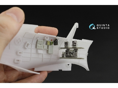 Sbd Dauntless Family Rear Cockpit - 3d-printed & Coloured Interior (For Trumpeter Kits) - image 8