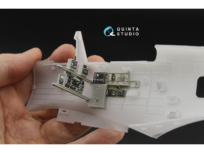 Sbd Dauntless Family Rear Cockpit - 3d-printed & Coloured Interior (For Trumpeter Kits) - image 9