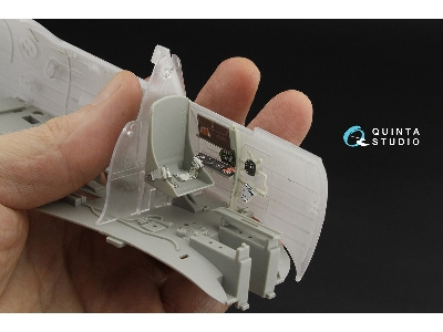Douglas Sbd-2 Dauntless Pilot's Cockpit  - 3d-printed & Coloured Interior (For Trumpeter Kits) - image 8