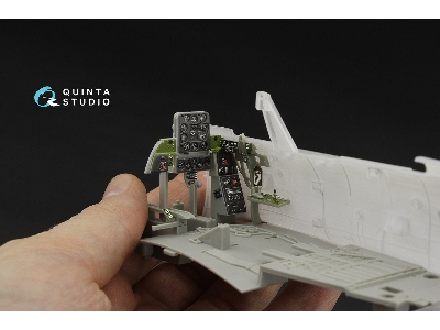 Douglas Sbd-2 Dauntless Pilot's Cockpit  - 3d-printed & Coloured Interior (For Trumpeter Kits) - image 10