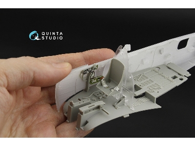 Douglas Sbd-3 / Sbd-4 Dauntless Pilot's Cockpit  - 3d-printed & Coloured Interior (For Trumpeter Kits) - image 7