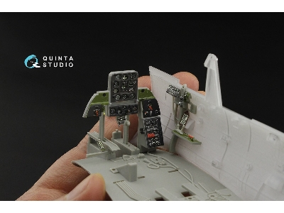 Douglas Sbd-3 / Sbd-4 Dauntless Pilot's Cockpit  - 3d-printed & Coloured Interior (For Trumpeter Kits) - image 10