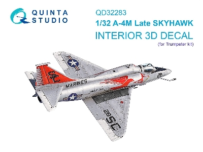 Douglas A-4 M Skyhawk - 3d-printed & Coloured Interior (For Trumpeter Kits) - image 1