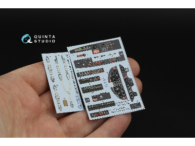 Lockheed F-80 C Shooting Star - 3d-printed & Coloured Interior On Decal Paper (For Czech Model And Special Hobby Kits) - image 2