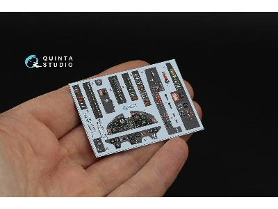 Lockheed F-80 C Shooting Star - 3d-printed & Coloured Interior On Decal Paper (For Czech Model And Special Hobby Kits) - image 3