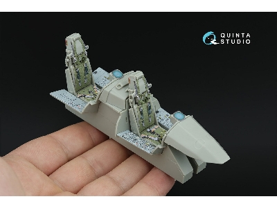Eurofighter Typhoon Ef-2000 B / T Twin-seater - 3d-printed & Coloured Interior On Decal Paper (For Trumpeter Kits) - image 10