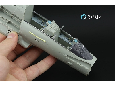 Eurofighter Typhoon Ef-2000 B / T Twin-seater - Canopy Framing Extra Set  (For Trumpeter Kits) - image 6
