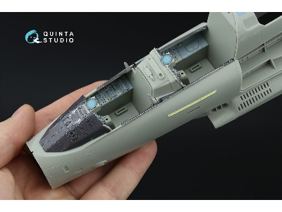 Eurofighter Typhoon Ef-2000 B / T Twin-seater - Canopy Framing Extra Set  (For Trumpeter Kits) - image 7