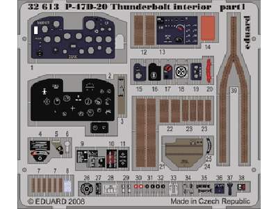 P-47D-20 interior S. A. 1/32 - Trumpeter - image 1