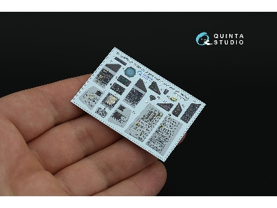Eurofighter Typhoon Single-seater (Powered-up Displays) - 3d-printed & Coloured Interior On Decal Paper (For Trumpeter Kits) - i