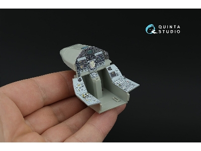 Eurofighter Typhoon Single-seater (Powered-up Displays) - 3d-printed & Coloured Interior On Decal Paper (For Trumpeter Kits) - i