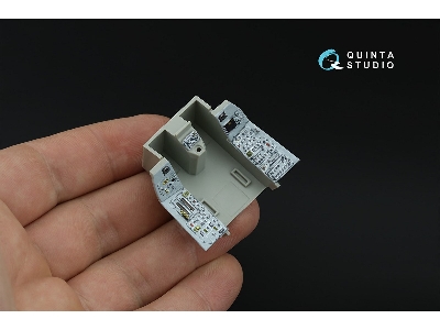 Eurofighter Typhoon Single-seater (Powered-up Displays) - 3d-printed & Coloured Interior On Decal Paper (For Trumpeter Kits) - i