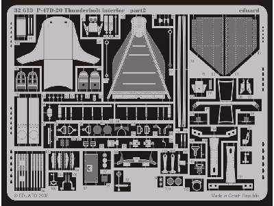P-47D-20 interior S. A. 1/32 - Trumpeter - image 3