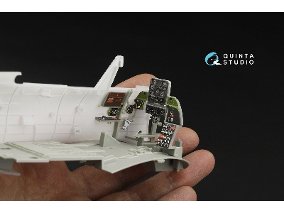 Douglas Sbd-5 Dauntless / A-24 B Banshee Pilot's Cockpit - 3d-printed & Coloured Interior (For Trumpeter Kits) - image 10