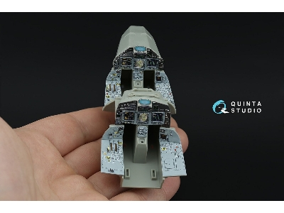 Eurofighter Typhoon Twin-seater (Powered-up Displays) - 3d-printed & Coloured Interior (For Trumpeter Kits) - image 11