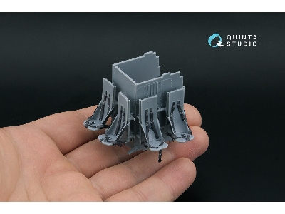 Bell Uh-1 Y Venom - 3d-printed & Coloured Interior (For Academy Kits) - image 12