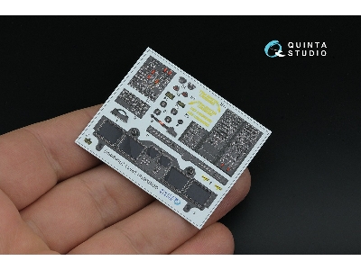 Bell Uh-1 Y Venom - 3d-printed & Coloured Interior (For Trumpeter Kits) - image 5