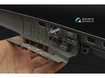Heinkel He-111 H-6 - 3d-printed & Coloured Interior (For Border Model Kits) - image 7