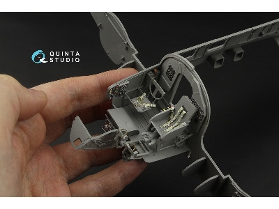 Heinkel He-111 H-6 - 3d-printed & Coloured Interior (For Border Model Kits) - image 10