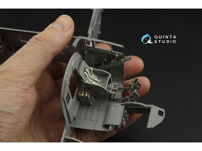 Heinkel He-111 H-6 - 3d-printed & Coloured Interior (For Border Model Kits) - image 11