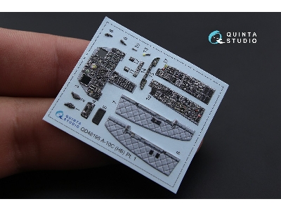 Fairchild A-10 C Thunderbolt Ii - 3d-printed & Coloured Interior (For A-10 A Hobby Boss Kits) - image 5