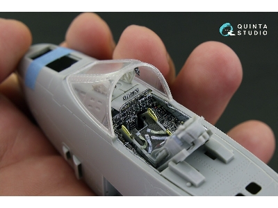 Fairchild A-10 C Thunderbolt Ii - 3d-printed & Coloured Interior (For A-10 A Hobby Boss Kits) - image 7