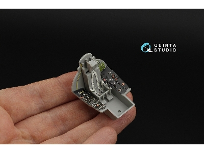 Grumman F9f-3 Panther - 3d-printed & Coloured Interior (For Trumpeter Kits) - image 5