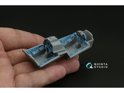 Sukhoi Su-30 Sm - 3d-printed & Coloured Interior (For Zvezda Kits) - image 11
