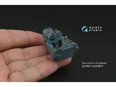 Sukhoi Su-30 Sm - Luminous Displays For Qd+48671 Set (For Zvezda Kits) - image 6
