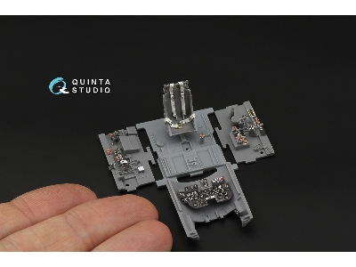 Republic P-47 N-1 Thunderbolt - 3d-printed & Coloured Interior (For Miniart Kits) - image 5