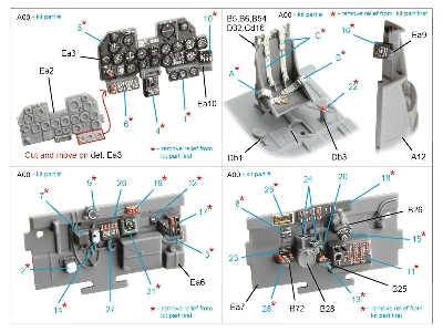 Republic P-47 N-1 Thunderbolt - 3d-printed & Coloured Interior (For Miniart Kits) - image 10