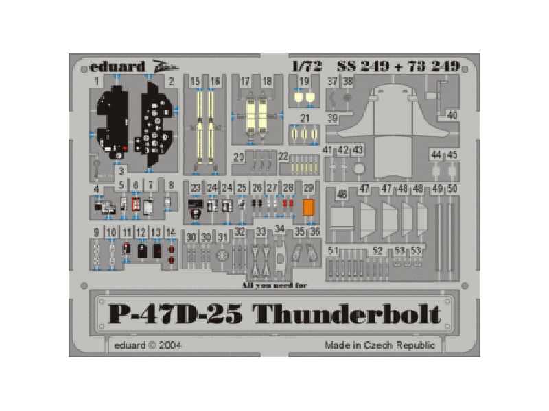 P-47D-25 1/72 - Tamiya - image 1