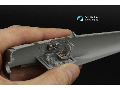 Nakajima Ki-44 - 3d-printed & Coloured Interior (For Hasegawa Kits) - image 8