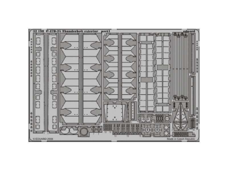 P-47D-25 exterior 1/32 - Trumpeter - image 1