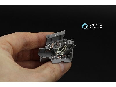 Grumman F9f-8 Cougar - 3d-printed & Coloured Interior (For Kitty Hawk Kits) - image 7