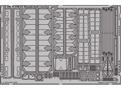 P-47D-25 exterior 1/32 - Trumpeter - image 2